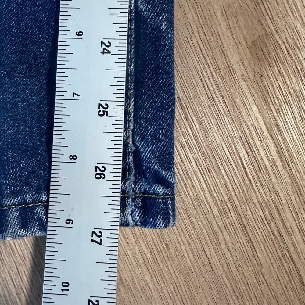 LL Bean Double L Comfort Waist Jeans Medium Wash Straight Leg Blue Mens 28x26.5 - Picture 2 of 10